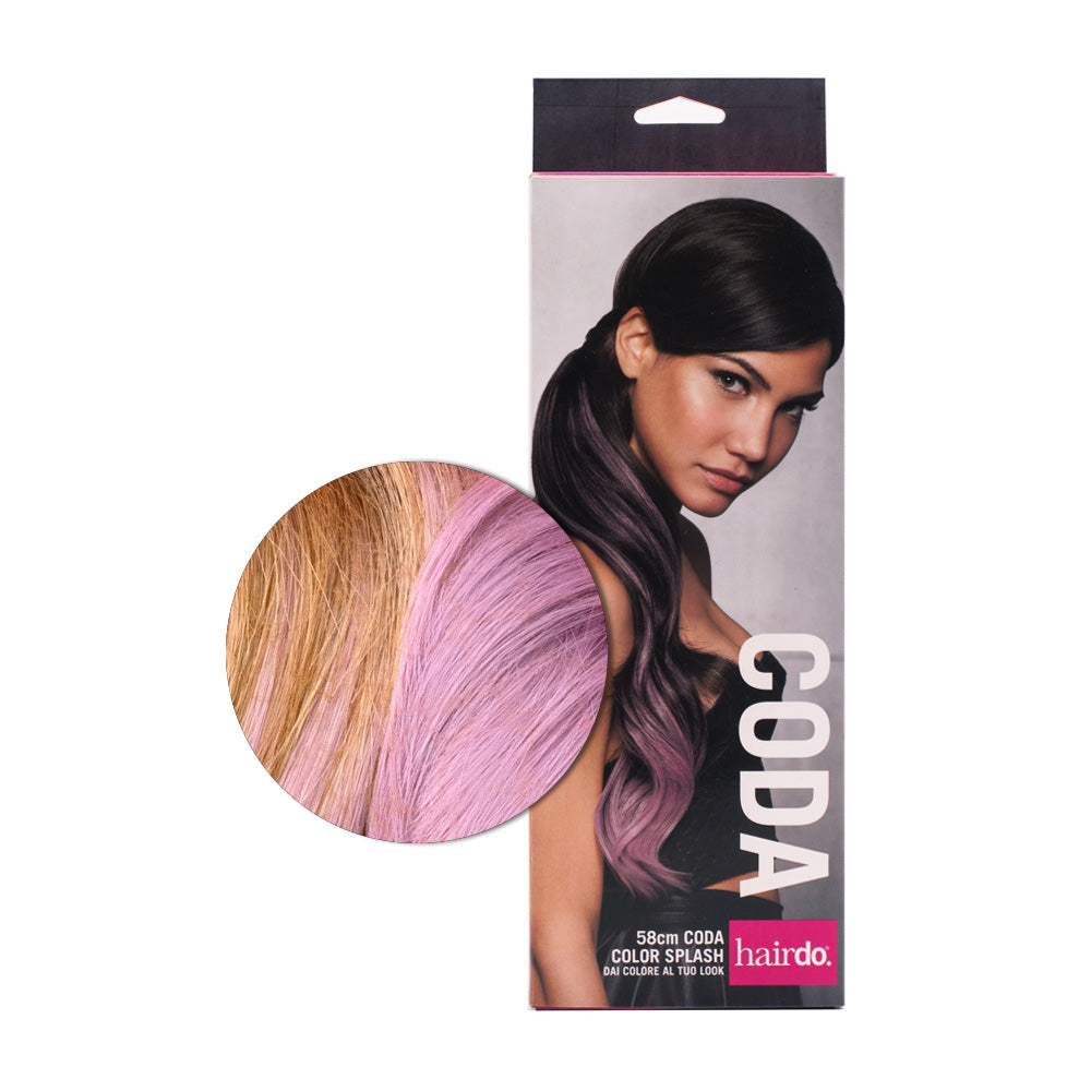 Hairdo Coda Color Splash Gold Wheat / Lavander 58 cm