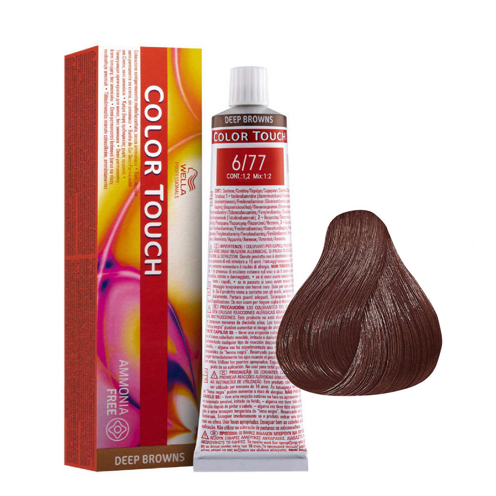 6 77 Biondo Scuro Sabbia Color Touch Senza Ammoniaca Hair Gallery