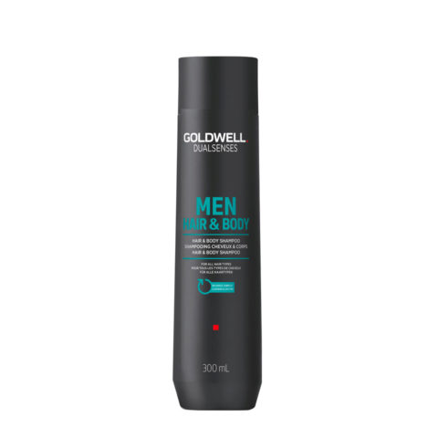 Goldwell Dualsenses Men Hair & Body Shampoo 300ml - shower shampoo for all hair types