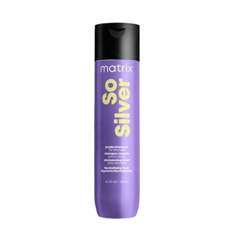 Matrix Haircare So Silver Shampoo 300ml - anti-yellow shampoo