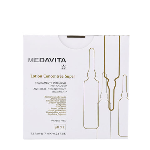 Medavita Scalp Lotion concentree Anti-hair loss intensive treatment - super pH 3.5  12x7ml