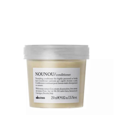 Davines Essential HairCare Nounou Conditioner 75ml  - nourishing conditioner for damaged or dry hair