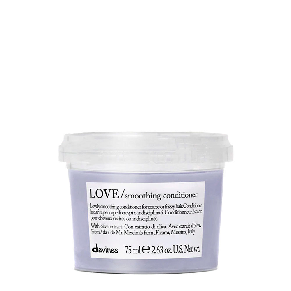 Davines Essential HairCare Love Smoothing Conditioner 75ml - smoothing conditioner for unruly hair