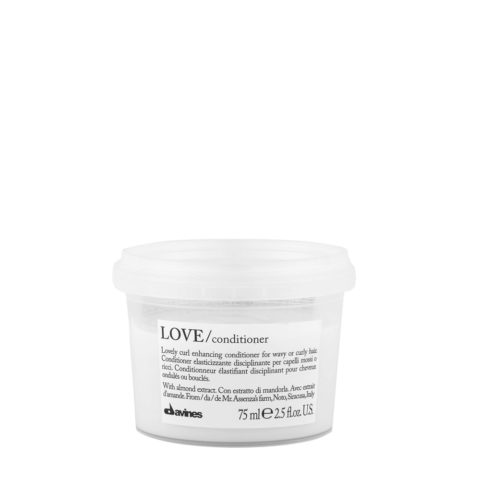 Davines Essential HairCare Love Curl Conditioner 75ml - elasticizing conditioner for curly or wavy hair