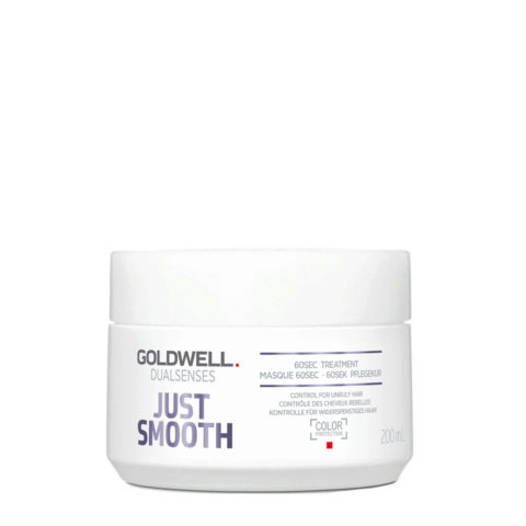 Goldwell Dualsenses Just Smooth 60 sec Treatment 200ml - treatment for unruly and frizzy hair
