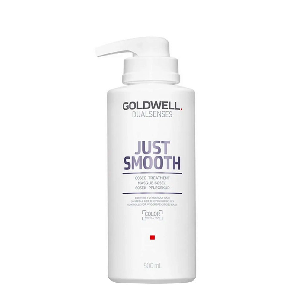 Goldwell Dualsenses Just Smooth 60 sec Treatment 500ml - treatment for unruly and frizzy hair