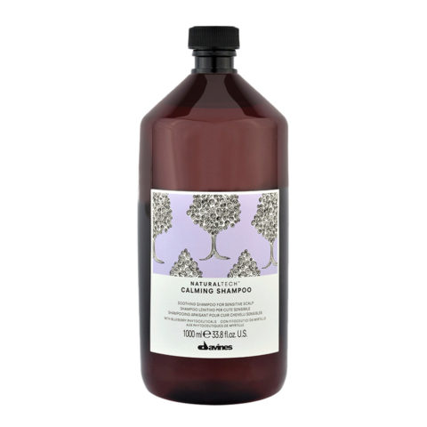 Davines Naturaltech Calming Shampoo 1000ml - calming shampoo for sensitive scalp