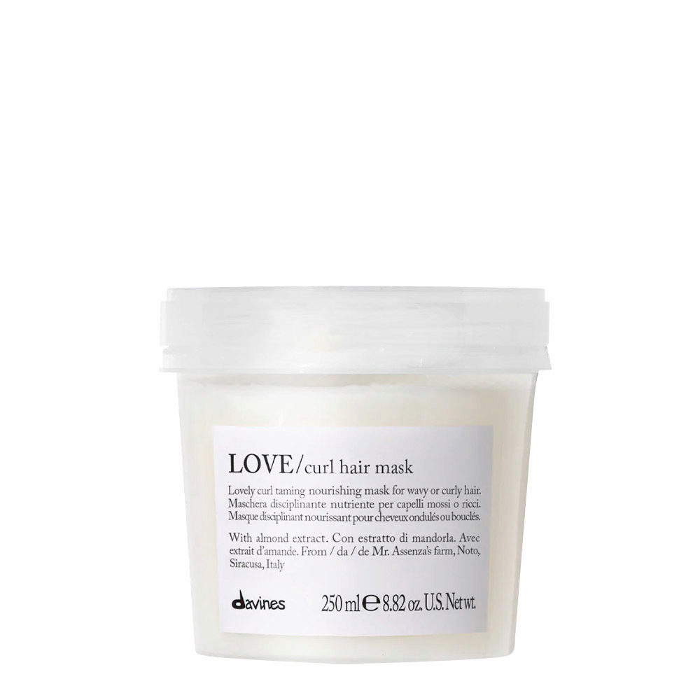 Davines Essential HairCare Love Curl Hair Mask 250ml - taming mask for curly or wavy hair