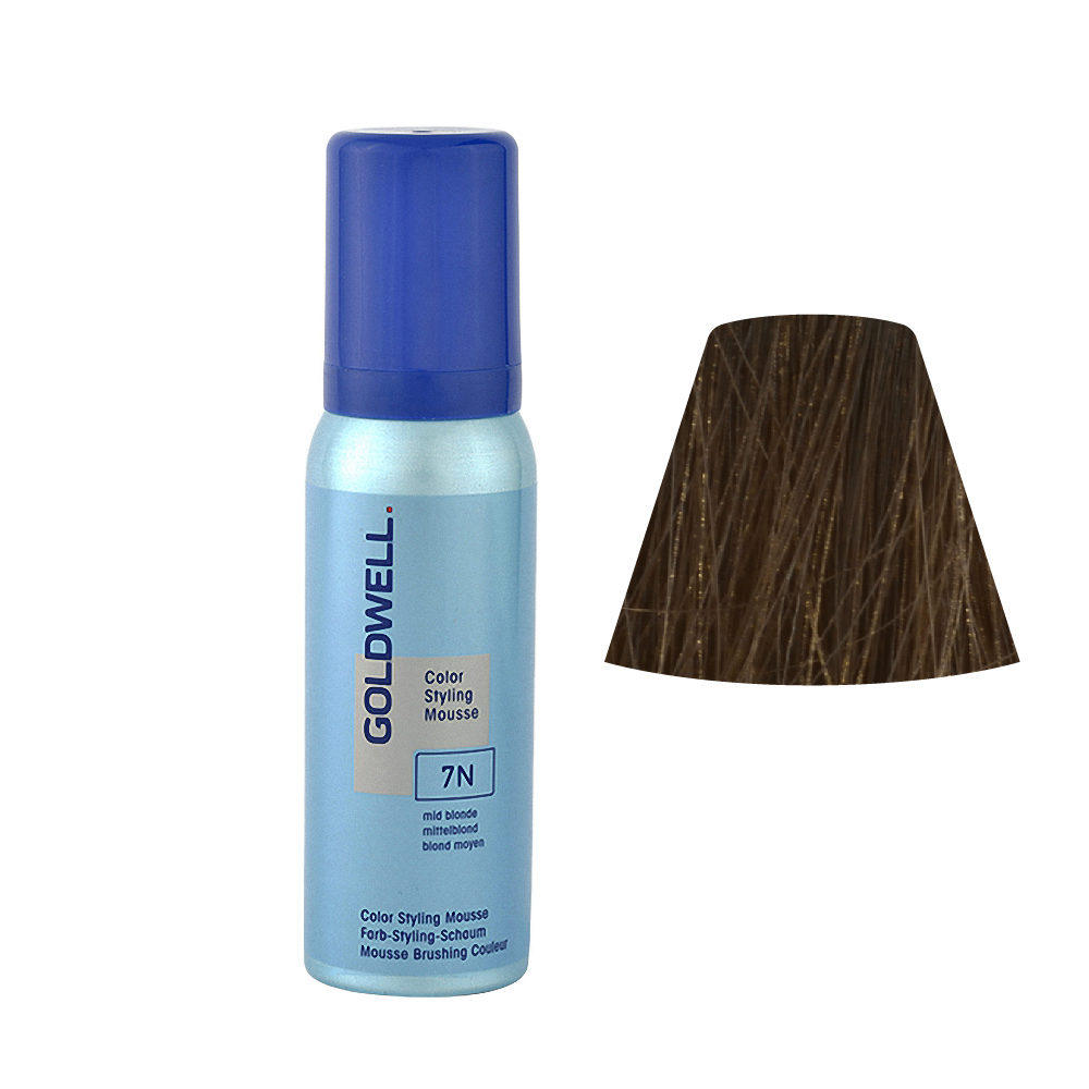 7N Medium Natural Blonde Goldwell Color Styling Mousse | Hair Gallery