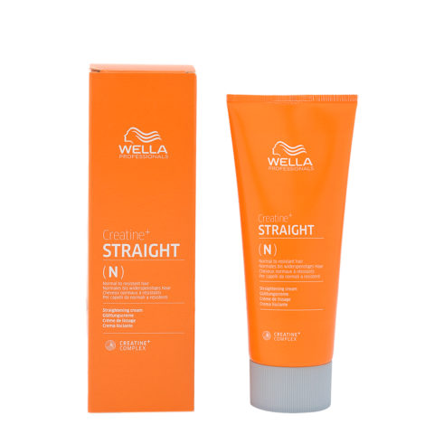 Wella Creatine+ Straight N 200ml - straightening cream for normal to resistant hair