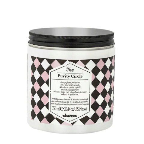 Davines The Circle Chronicles The Purity Circle 750ml - anti-pollution scalp and hair mask