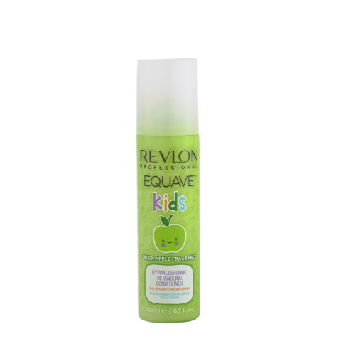 Revlon Equave Kids Green Apple Hypoallergenic Detangling conditioner 200ml - Hypoallergenic children's balsam spray