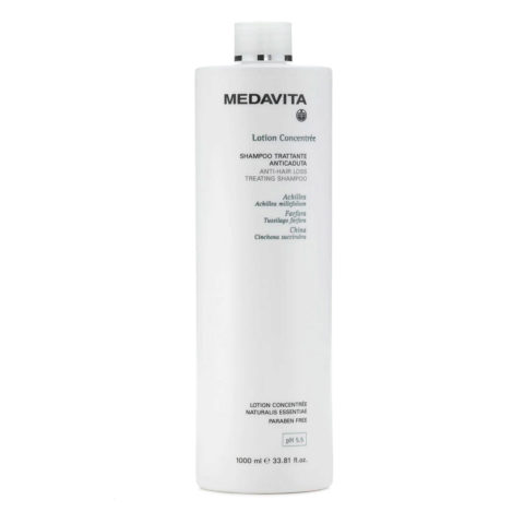 Medavita Cute Lotion Concentree Anti Hair Loss Treating Shampoo 1000ml - anti-hair loss treating shampoo pH 5.5