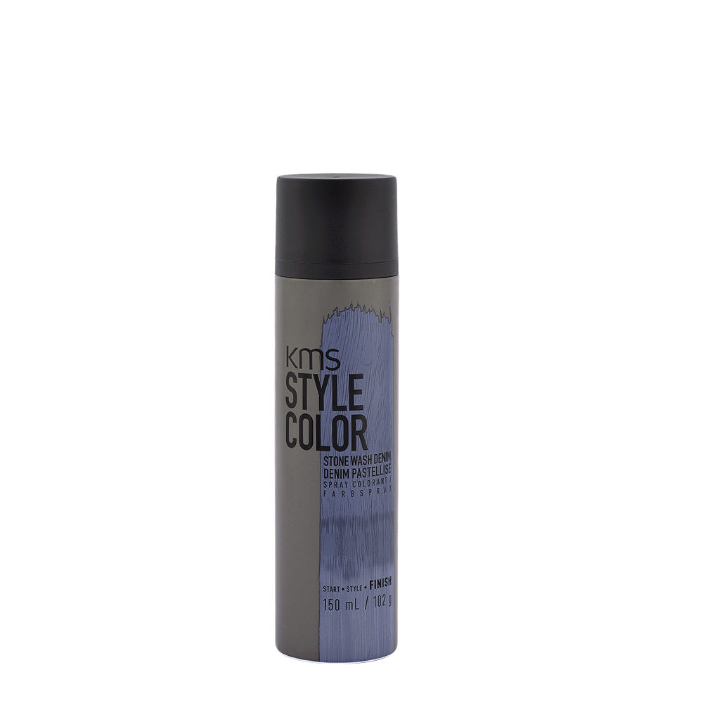 KMS Style Color Stone Wash Denim 150ml - Hair Colour Spray Denim