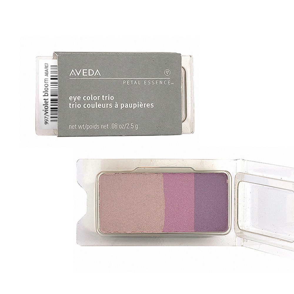 Aveda Petal Essence Eye Color Trio 997 Violet Bloom 2 5gr Hair