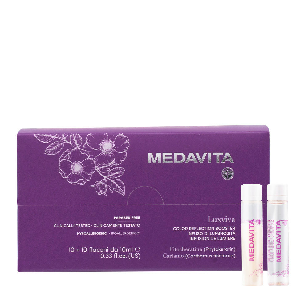 Medavita Luxviva Color Reflection Booster 10x10ml - light infusion vials