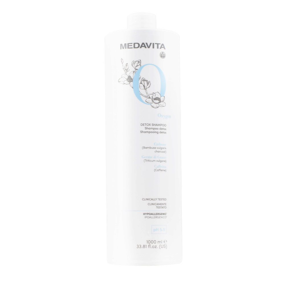 Medavita Cute Oxygen Detox Shampoo 1000ml - rebalancing shampoo