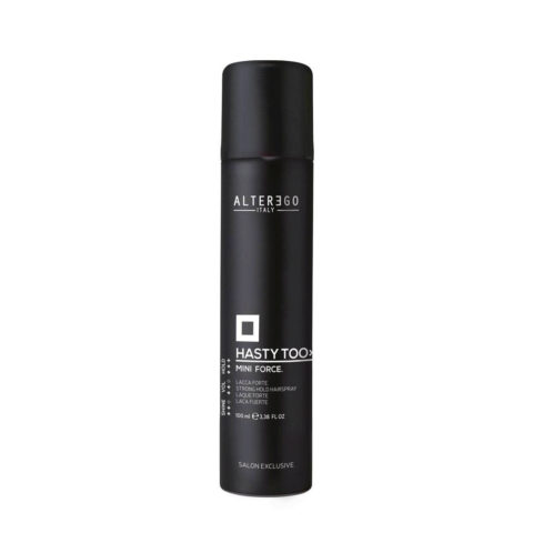 Alterego Hasty Too Mini Force 100ml - strong hold hairspray