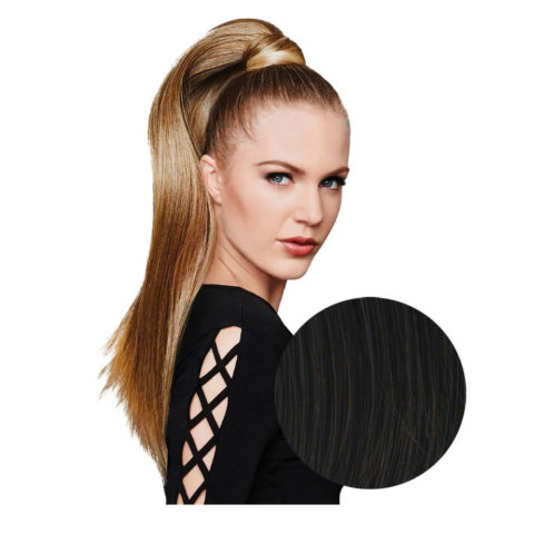 Hairdo R2 Black Ebony Smooth Ponytail 64cm