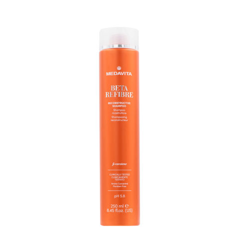 Medavita Beta Refibre Restructuring Shampoo for Damaged Hair 250ml