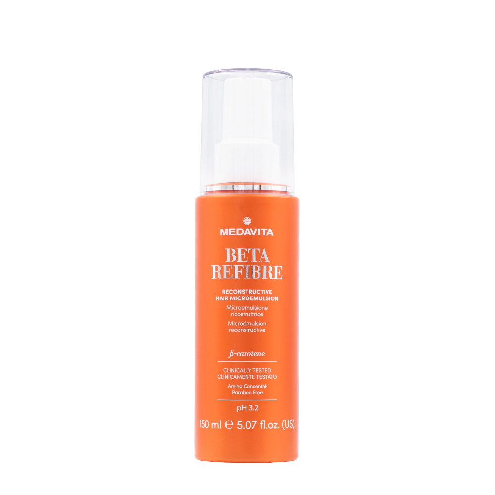 Medavita Beta Refibre Microemulsion Rebuilding Serum for Damaged Hair 150ml