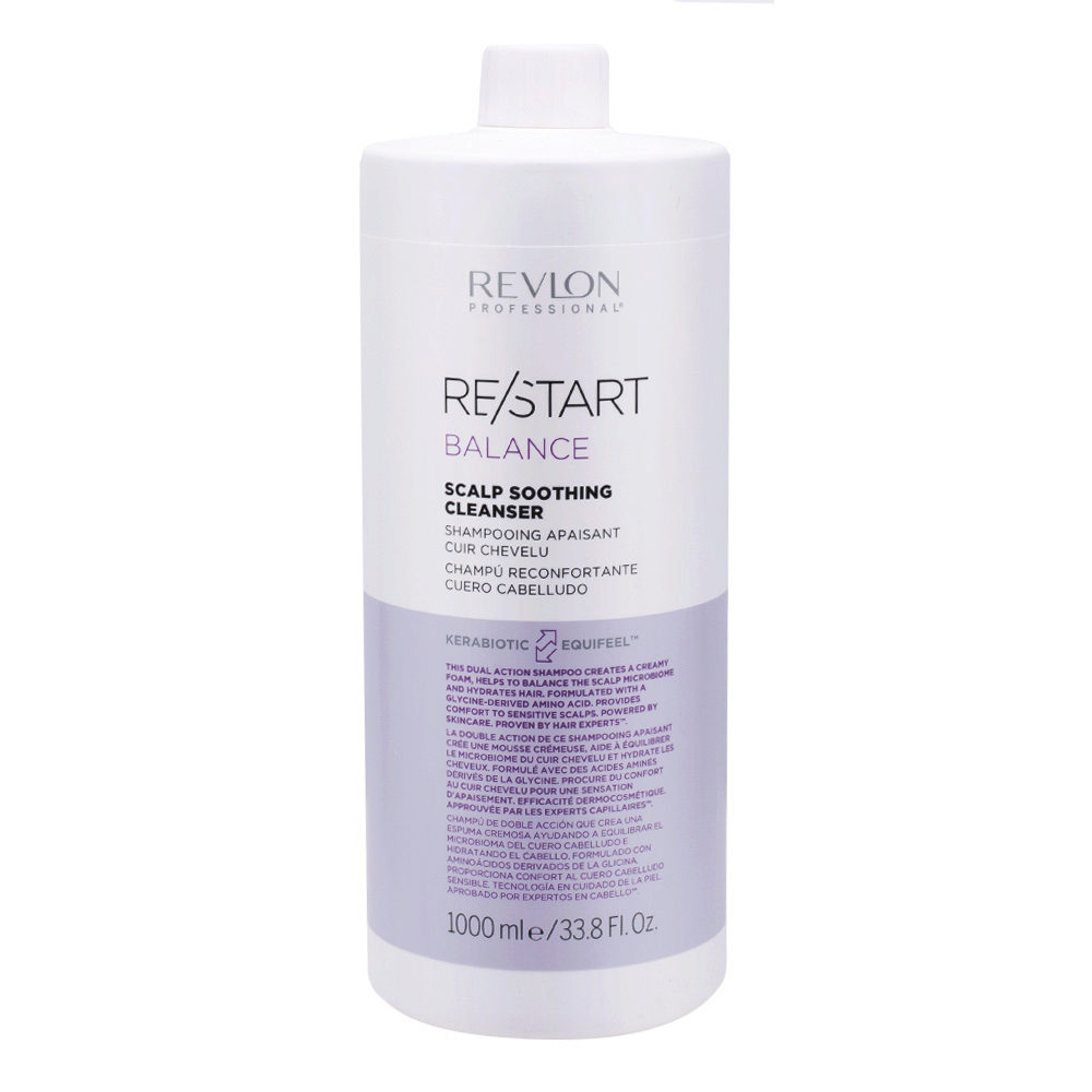 | Shampoo Gallery 1000ml Scalp Restart Balance Hair Revlon Soothing