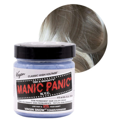 Manic Panic Classic High Voltage Virgin Snow White Toner 118ml -  Semi-permanent coloring cream