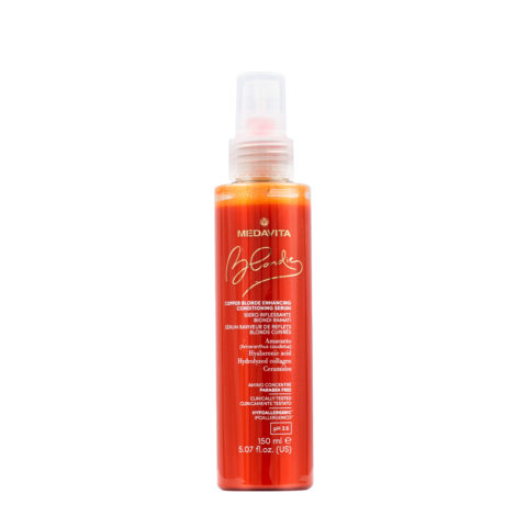 Medavita Blondie Copper Blonde Enhancing Conditioning Serum 150ml  - highlighting serum for copper blondes