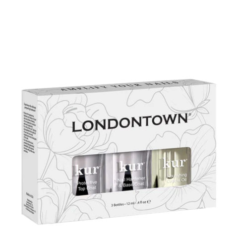 Londontown Kur Nourishing Trio Hands Set 3x12ml - strengthening set