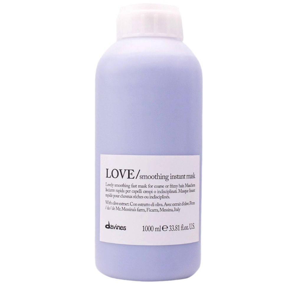 Davines Essential Haircare Love Smoothing Istant Mask 1000ml - fast smoothing mask