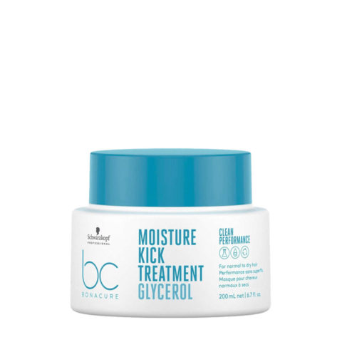 Schwarzkopf BC Bonacure Moisture Kick Treatment Glycerol 200ml - Mask for dry hair