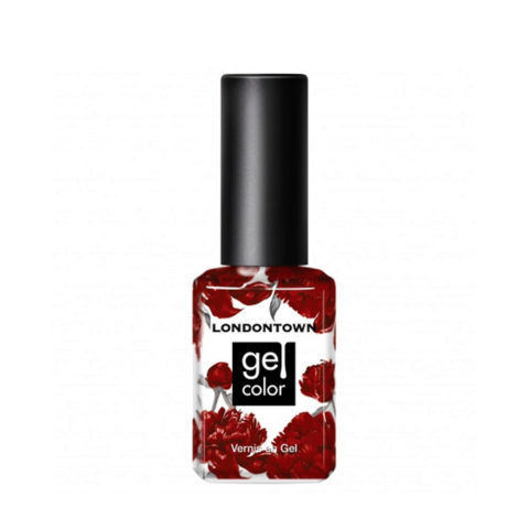 Londontown Gel Color Lady Luck 12ml - burgundy semi-permanent nail polish