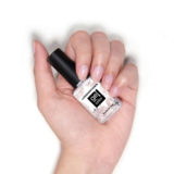 Londontown Gel Color Princess Awaits 12ml - glitter white semi-permanent nail polish