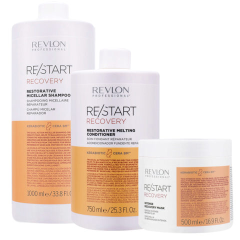 Restart Conditioner Melting Hair | 750ml Revlon Gallery Restorative Recovery