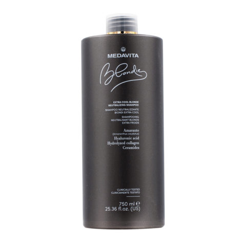 Medavita Extra Cool Blonde Neutralizing Shampoo 750ml