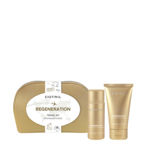 Cotril Regeneration Pochette Travel Kit Shampoo 50ml + Mask 50ml - travel kit