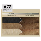 Alfaparf Milano Il Salone Plex Rebuilder Color Kit 6.77 Chocolate Dark Blonde - permanent colouring cream