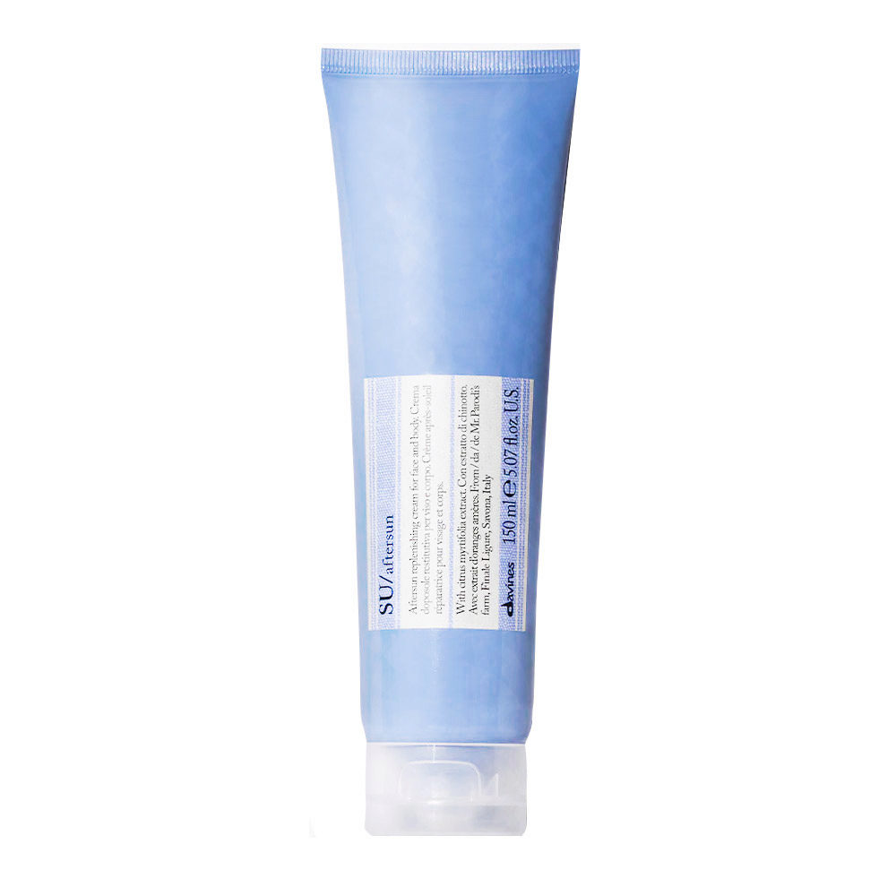 Davines Su Aftersun 150ml - moisturising and restorative after-sun gel cream