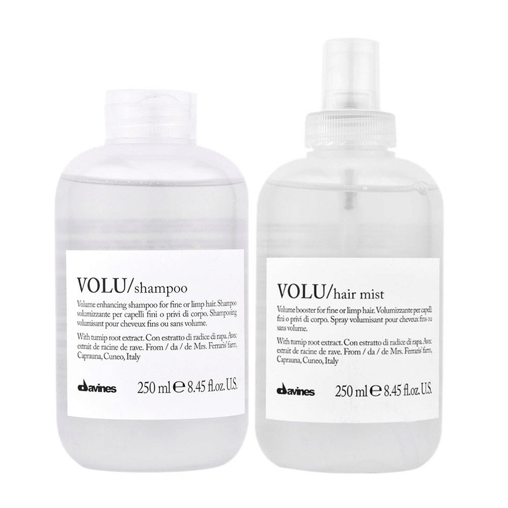 Davines Essential HairCare Volu Shampoo 250ml Hair Mist 250ml