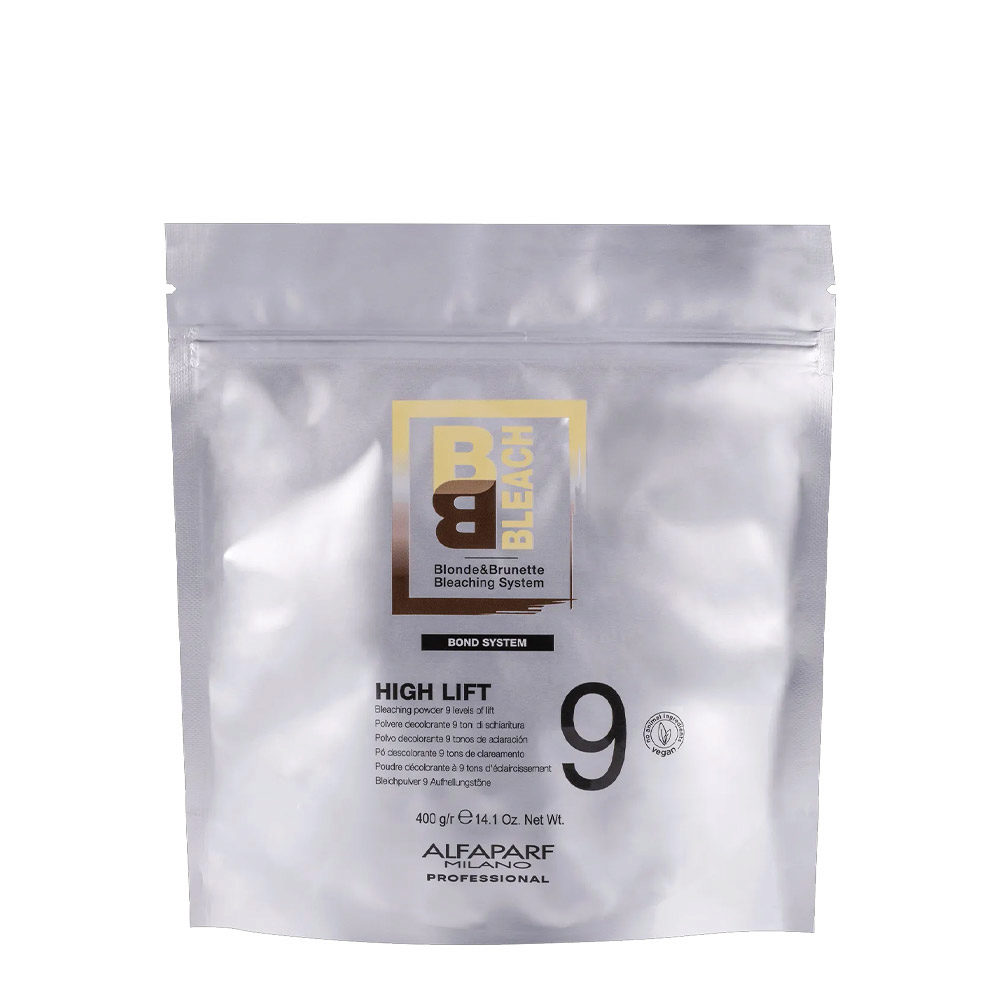 Alfaparf Milano BB Bleach High Lift 9 Tones Pouch 400gr - bleaching powder