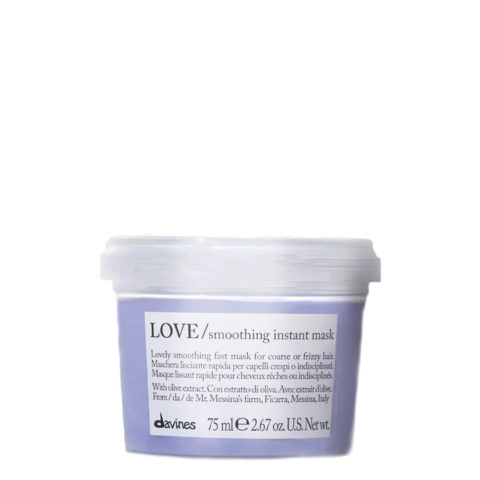 Davines Essential HairCare Love Smoothing Instant Mask 75ml - fast smoothing mask