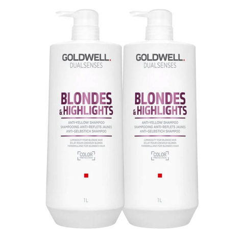 Goldwell Dualsenses Blonde & Highlights Anti-Yellow Shampoo 2x1000ml