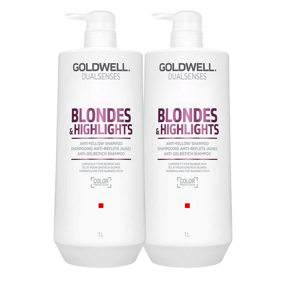 Goldwell Dualsenses Blonde & Highlights Anti-Yellow Shampoo 2x1000ml