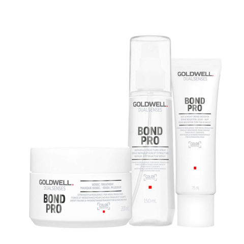 Goldwell Dualsenses Bond Pro 60Sec Treatment 200ml Repair & Structure Spray 150ml Booster 75ml