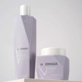 VIAHERMADA Anti-Yellow Shampoo 250ml Mask 250ml Silky Oil 50ml + Free  Rounded Headband