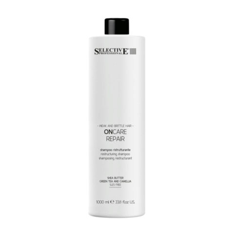 Selective Professional On Care Repair Shampoo 1000ml - restructuring shampoo for damaged hair