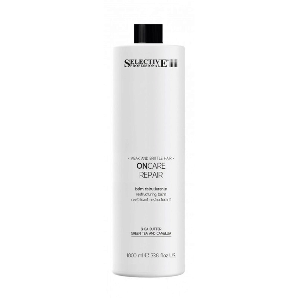 Selective Professional On Care Repair Balm 1000ml - conditioner for damaged hair