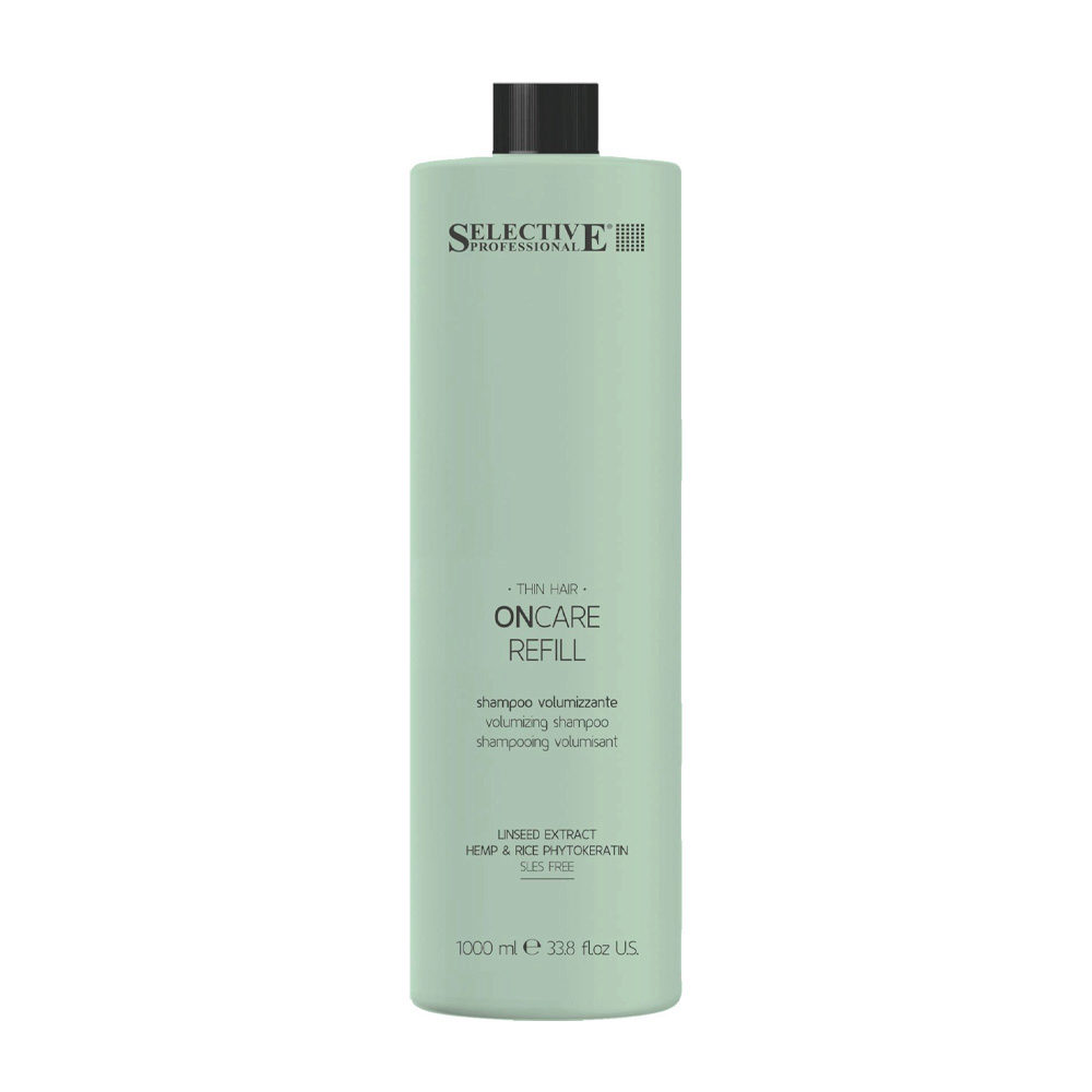 Selective Professional Refill Shampoo 1000ml - volumizing shampoo for fine or thinning hair