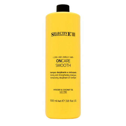 Selective Professional OnCare Smooth Shampoo 1000ml - disciplining shampoo for long hair