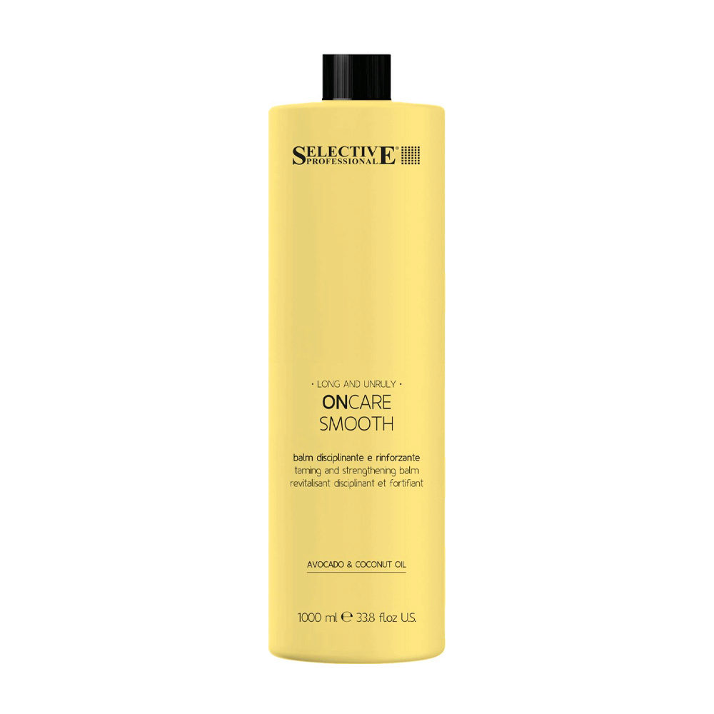 Selective Professional OnCare Smooth Balm 1000ml  - disciplining conditioner for long hair